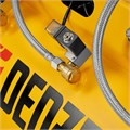 Компрессор безмасляный, малошумный DLS 3300/100, 3300 Вт,3x1100, 100 л, 570 л/мин ,блок управления Denzel 33127