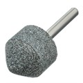 Шарошка абразивная, конус, для дрели, 25 x 25 мм, хвостовик d6 мм, 63С Denzel 33141