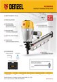 Нейлер пневматический PN2190 для гвоздей SN21 от 50 до 90 мм Denzel 33206