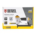 Степлер пневматический PS8016 для прямоугольных скоб 21GA от 6 до 16 мм Denzel 33208