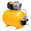 Насосная станция PSL1100X, 1100 Вт, 3600 л/ч, ресивер 50 л, подъем 45 м, нержавейка Denzel 33248