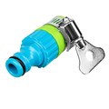 Адаптер штуцерный для безрезьбовых кранов до 1/2'' 33258