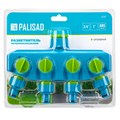 Разветвитель четырехканальный, пластиковый Palisad Luxe 33274
