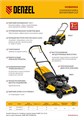 Газонокосилка бензиновая GLR-510SP-ZS, 171 см3, ширина 51 см, привод, травосборник 65 л Denzel 33315