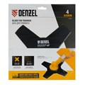 Диск для триммера , 255 х 25,4  4 лезвия Denzel 33499