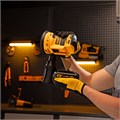 Машина шлифовальная эксцентриковая аккумуляторная COS-125-0, 18В Li-Ion Denzel 33555
