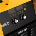 Аппарат инвертор. полуавтомат. cварки IMIG-160 Synergy, 160 А, ПВ 60%, катушка 5 кг Denzel 33649