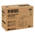 Аппарат инвертор. полуавтомат. cварки IMIG-160 Synergy, 160 А, ПВ 60%, катушка 5 кг Denzel 33649