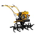 Мотоблок DPT-270SB, 7 л.с., ремен.сцеп, фрез 3х4, ШОМ, без колес, передачи 2В/1Н Denzel 33659
