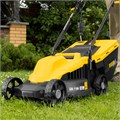 Газонокосилка электрическая GM-1100, 1100 Вт, шир. 32 см, 3 уров., травосб. 30 л Denzel 33672