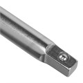 Вороток Г-образный, 150*40 мм, квадрат 1/4", CrV, матовый хром Denzel 33749