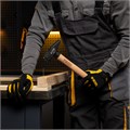 Молоток слесарный, 800 г, кованый квадратный боек, буковая рукоятка Denzel 33770