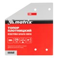 Топор плотницкий, кованый, деревянная рукоятка, 1000 гр., пескоструйная обработка полотна Matrix 33777