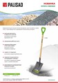 Лопата совковая, 250х295х1150 мм, деревянный лакированный черенок Palisad 33884
