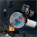 Круг отрезной по металлу, 230 х 2,0 х 22,2 мм, WA36TBF, в метал.банке, 5 шт. Gross 33924