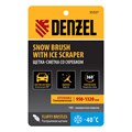 Щетка-сметка со скребком, телескоп, поворотная голова, водосгон 950-1320 мм Denzel 33943