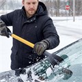 Щетка-сметка со скребком, телескоп, поворотная голова, водосгон 950-1320 мм Denzel 33943