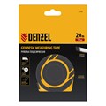 Рулетка геодезическая 20 м х 15 мм, закрытый корпус, фиберглассовая лента Denzel 34303