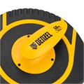 Рулетка геодезическая 50 м х 15 мм, закрытый корпус, фиберглассовая лента Denzel 34305