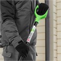 Лопата для уборки снега пластиковая, 400х417х1390 мм, алюминиевый черенок Palisad 34352