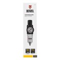 Фильтр-регулятор FR1500, 10 бар, 1500 л/мин, 1/4" Denzel 34374