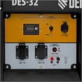 Генератор дизельный DES-32, 3,2 кВт, 230 В, 11 л, ручной стартер Denzel 34395