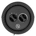 Тепловентилятор керамический DTFC-1200S, вращение, 3 реж., вент., нагрев 600/1200 Вт Denzel 34469