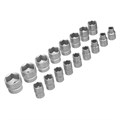 Набор инструментов, 1/2", 1/4", 108 предметов// Сибртех 34480