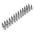 Набор инструментов, 1/2", 1/4", пластиковый кейс, 82 предмета Сибртех 34481