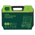 Набор инструментов, 1/2", 1/4", пластиковый кейс, 82 предмета Сибртех 34481