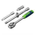 Набор инструментов, 1/2", пластиковый кейс, 32 предмета// Сибртех 34484