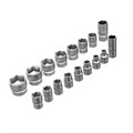 Набор инструментов, 1/2", пластиковый кейс, 32 предмета// Сибртех 34484