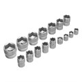 Набор инструментов, 1/2", 1/4", пластиковый кейс 89 предметов Сибртех 34486