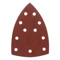 Треугольник абразивный на ворc. подложке под "липучку", перф., P 240, 150х150х100 мм, 5 шт. Denzel 34652