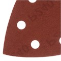 Треугольник абразивный на ворc. подложке под "липучку", перф., P 240, 150х150х100 мм, 5 шт. Denzel 34652