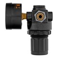 Регулятор давления с манометром R1500, 12 бар, 1/4" Denzel 34783
