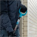 Лопата для уборки снега поликарбонат, 340х385х1340 мм, алюминиевый черенок, LUXE Palisad 34846