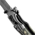 Нож складной, многоцелевой, системы Liner-Lock, с накладкой G10 на классической рукоятке Denzel 34851