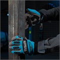 Перчатки универсальные комбинированные, с защитными накладками, STYLISH, размер XL (10) Gross 34923