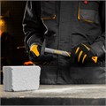 Молоток слесарный, 200 г, кованый, фибергласовая рукоятка c TPR покрытием Denzel 35152
