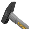 Молоток слесарный, 400 г, кованый, фибергласовая рукоятка c TPR покрытием Denzel 35154