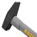 Молоток слесарный, 500 г, кованый, фибергласовая рукоятка c TPR покрытием Denzel 35155