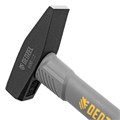 Молоток слесарный, 600 г, кованый, фибергласовая рукоятка c TPR покрытием Denzel 35156