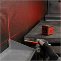 Лазерный уровень XQB RED Basic SET, 10 м, красный луч, батарейки, резьба 1/4" MTX 35162