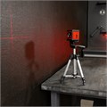 Лазерный уровень XQB RED Pro SET, 10 м, красный луч, батарейки, штатив MTX 35164