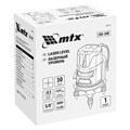 Лазерный уровень CRX-30R, 30 м, красный луч, батарейки, резьба 5/8" MTX 35166