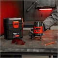 Лазерный уровень CRX-30R, 30 м, красный луч, батарейки, резьба 5/8" MTX 35166