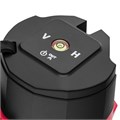 Лазерный уровень CRX-30G, 30 м, зеленый луч, батарейки, резьба 5/8" MTX 35167