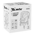 Лазерный уровень CRX-30G, 30 м, зеленый луч, батарейки, резьба 5/8" MTX 35167