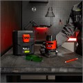 Лазерный уровень CRX-30G, 30 м, зеленый луч, батарейки, резьба 5/8" MTX 35167